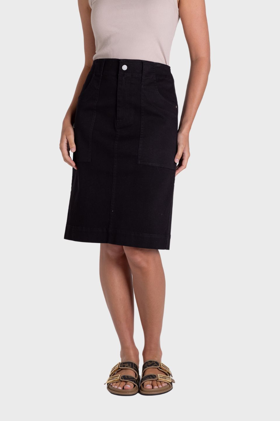 Sateen Skirt
