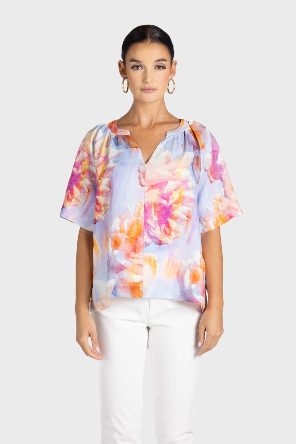 Angelina Key Hole Top