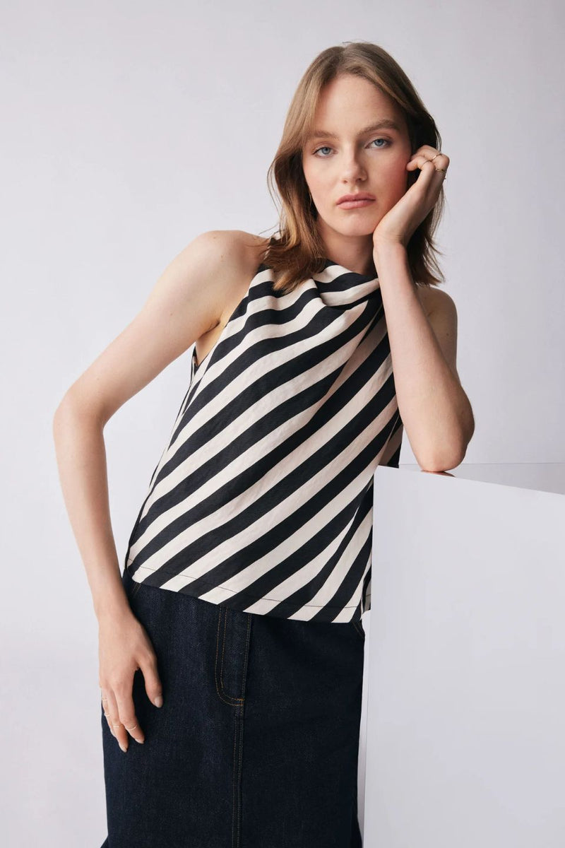 Mercury Stripe Top