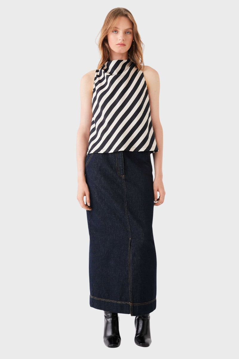Mercury Stripe Top