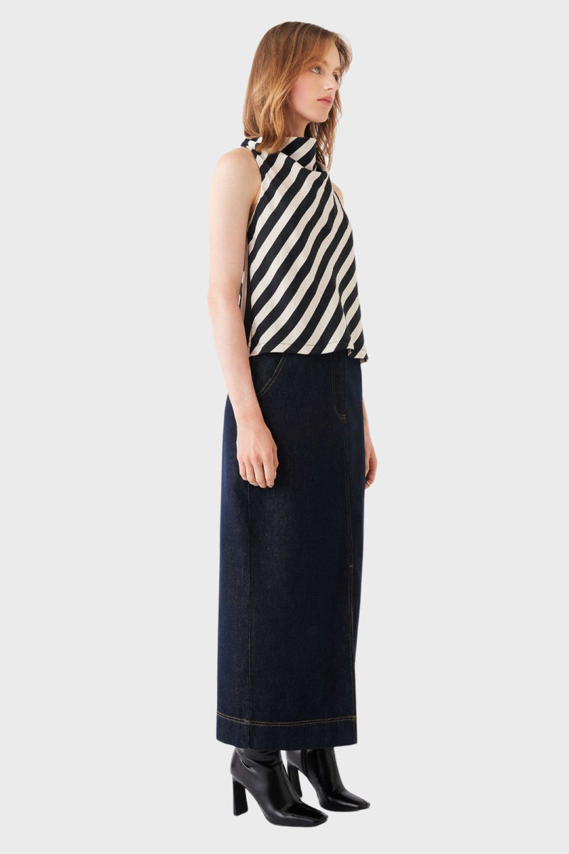 Mercury Stripe Top