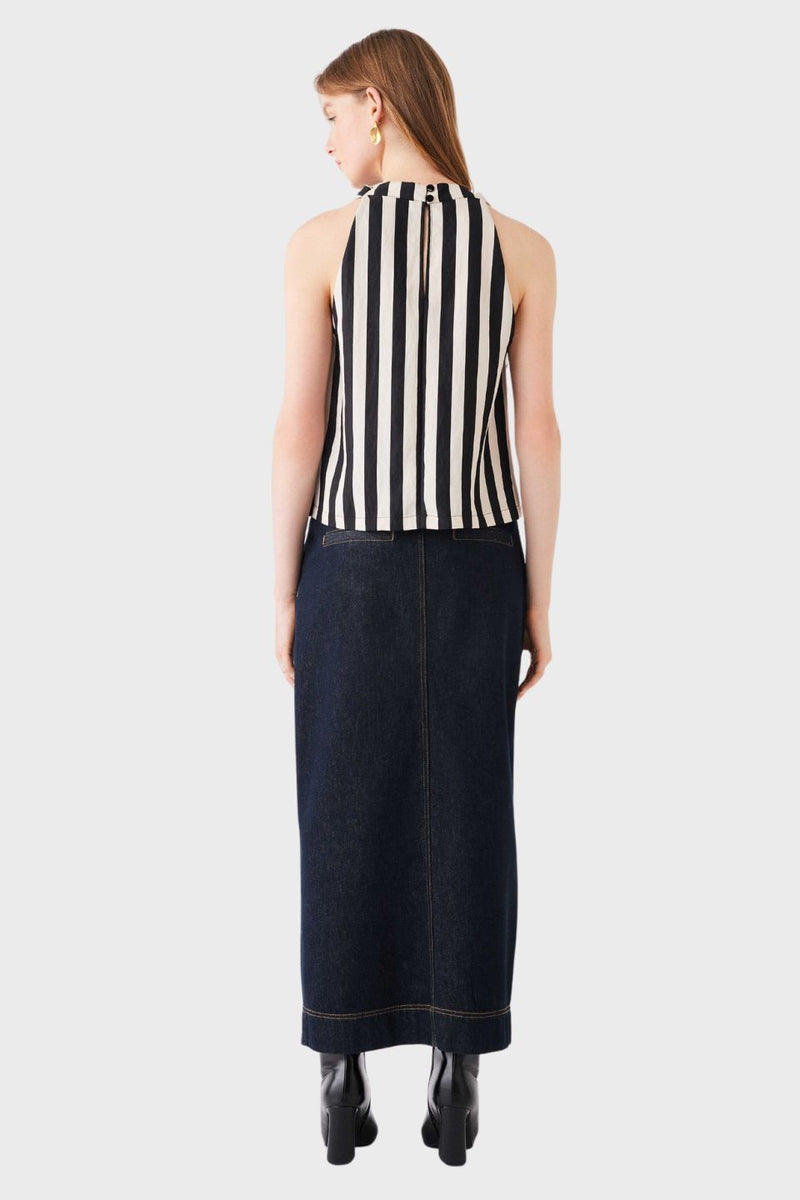Mercury Stripe Top