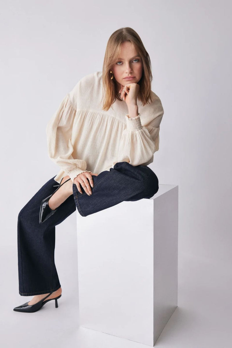 Stellar Ruffled Blouse