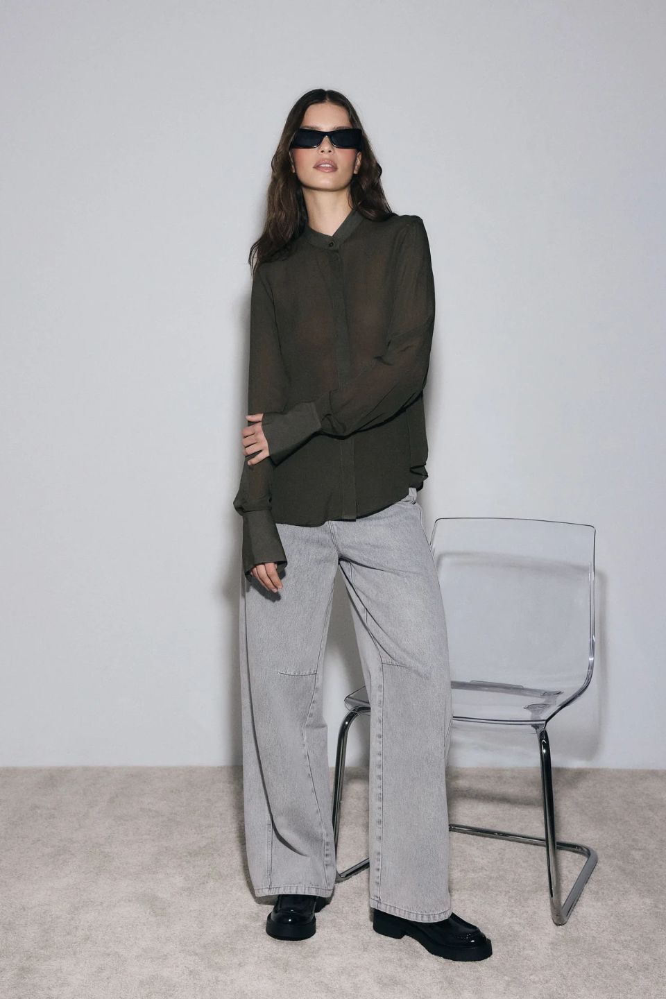 Even Georgette Shirt