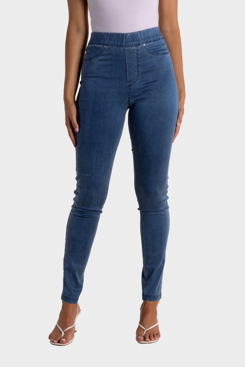 Denim Pull On Jean