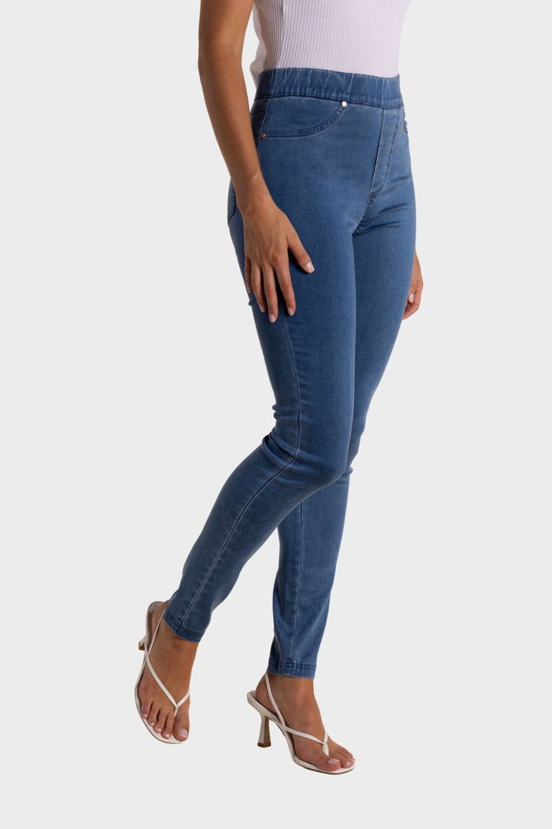 Denim Pull On Jean