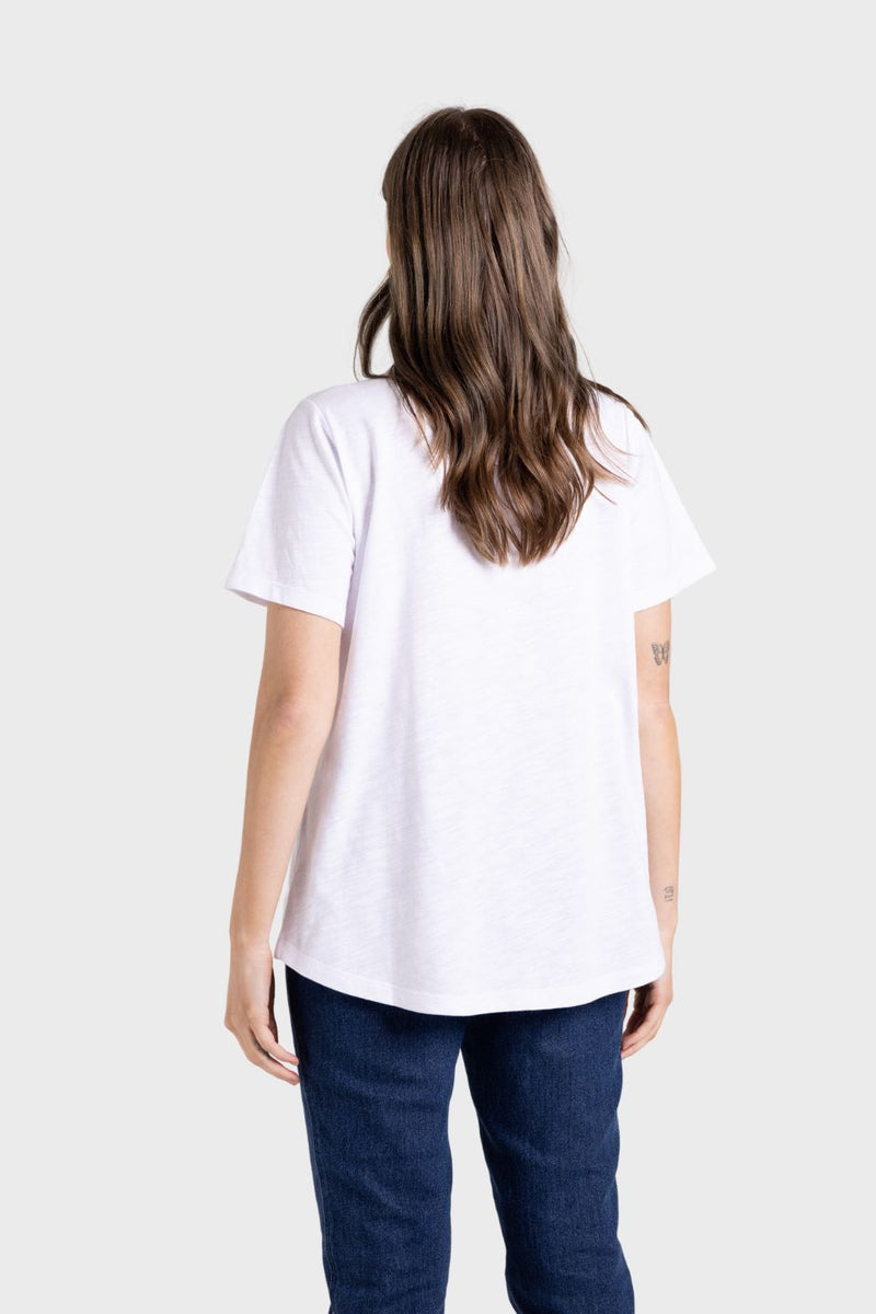 V Neck Sequin T-Shirt