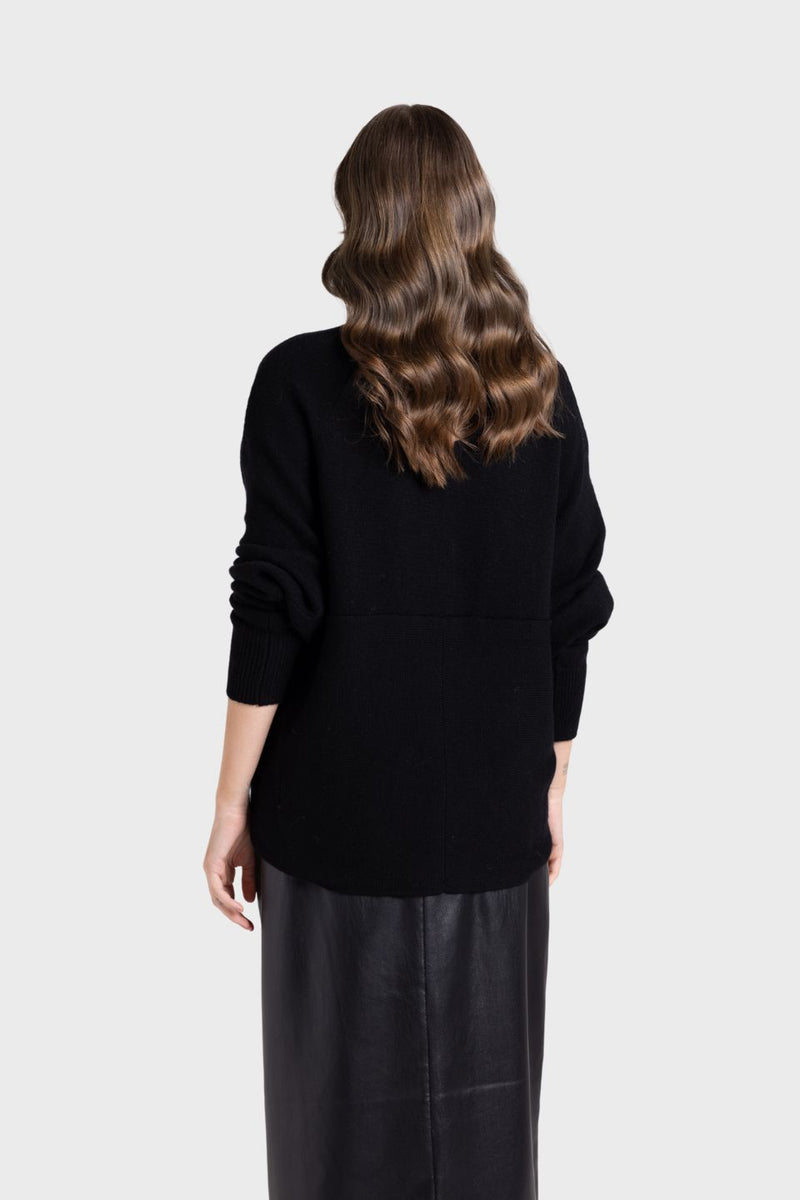 Cross Over Knit Jumper