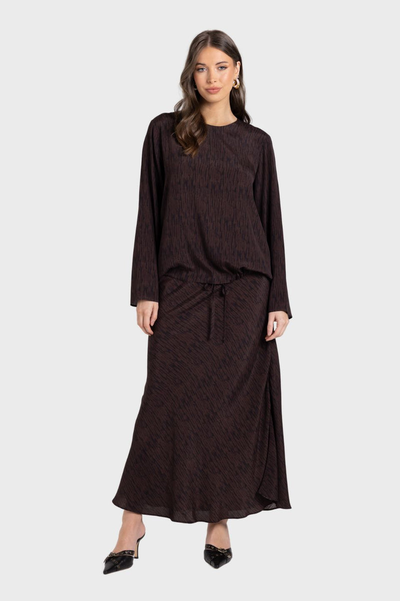 Chic Brown Co-Ord Set 1
