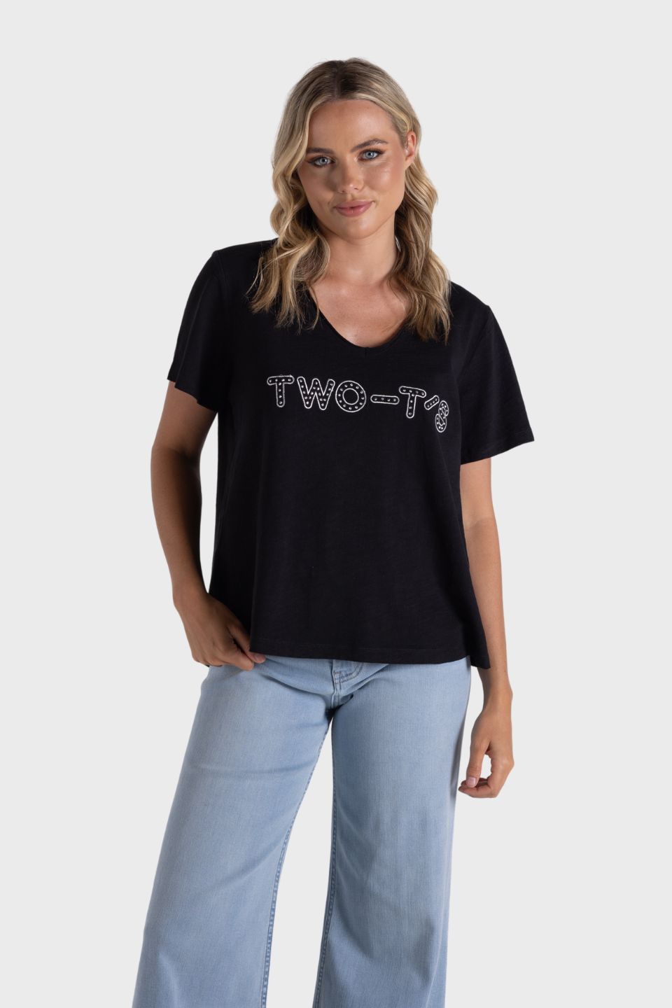 Raw V-Neck T-Shirt