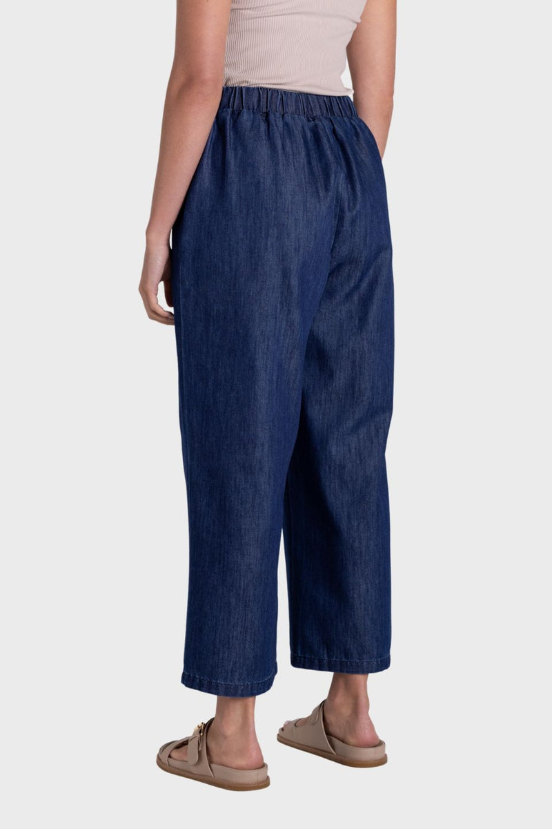 Denim 3/4 Culotte