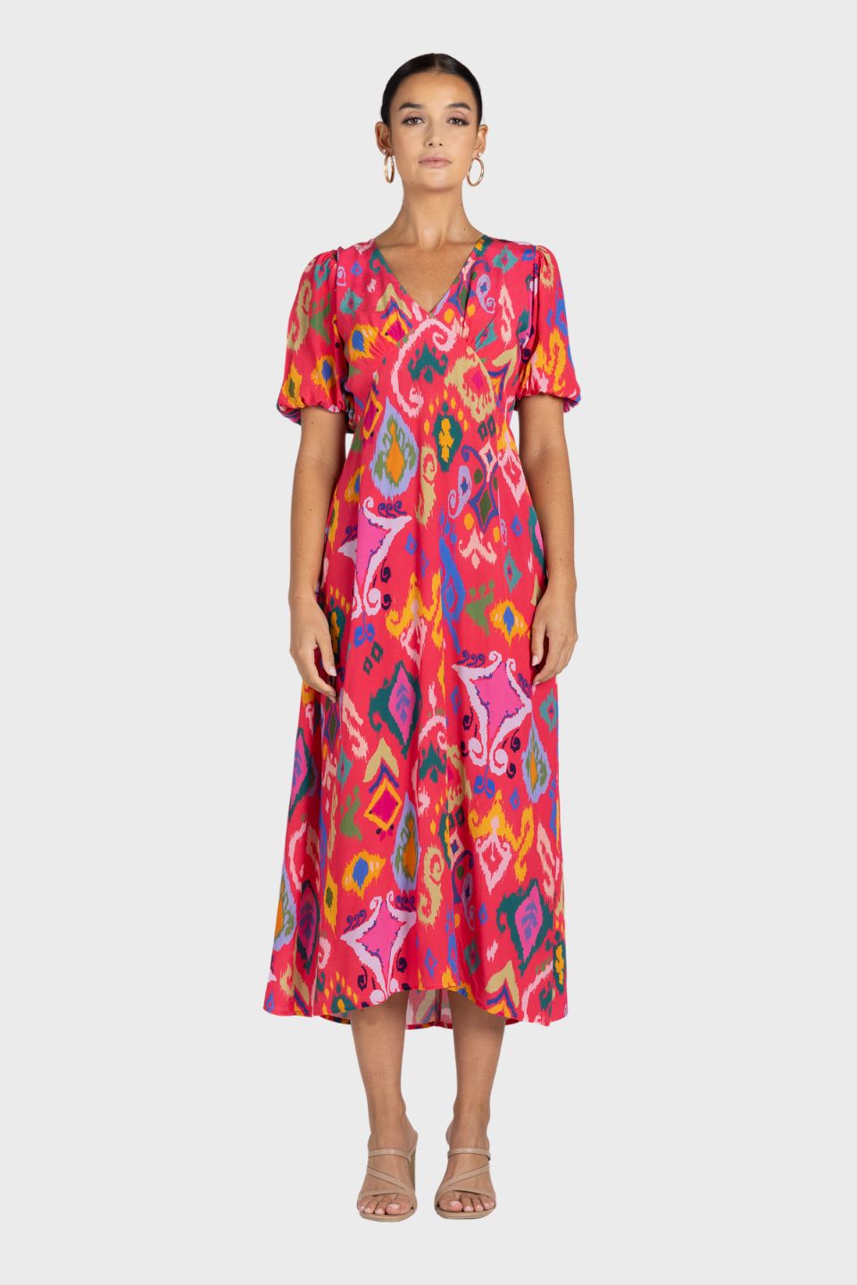 Ikat Midi Dress