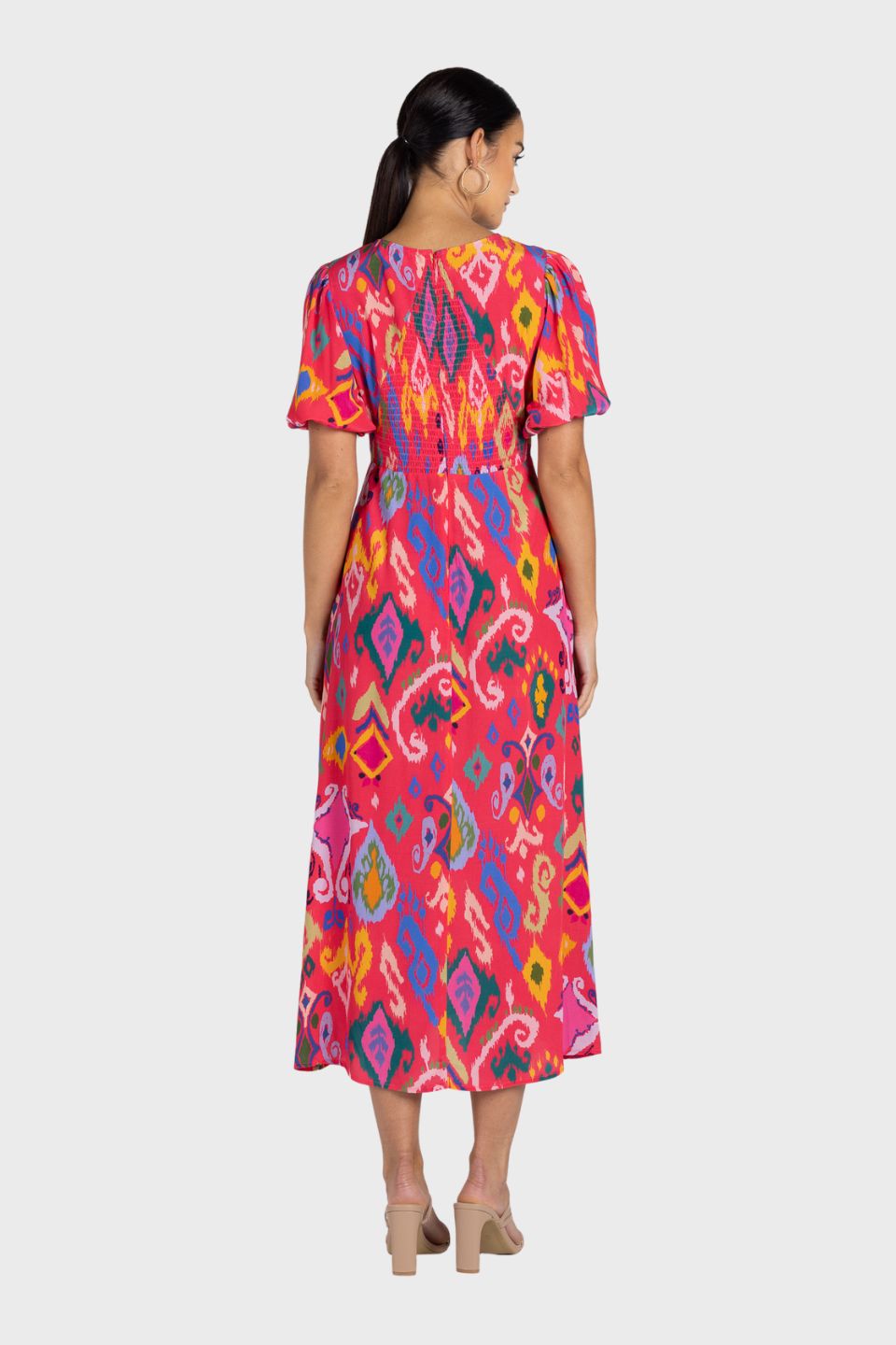 Ikat Midi Dress