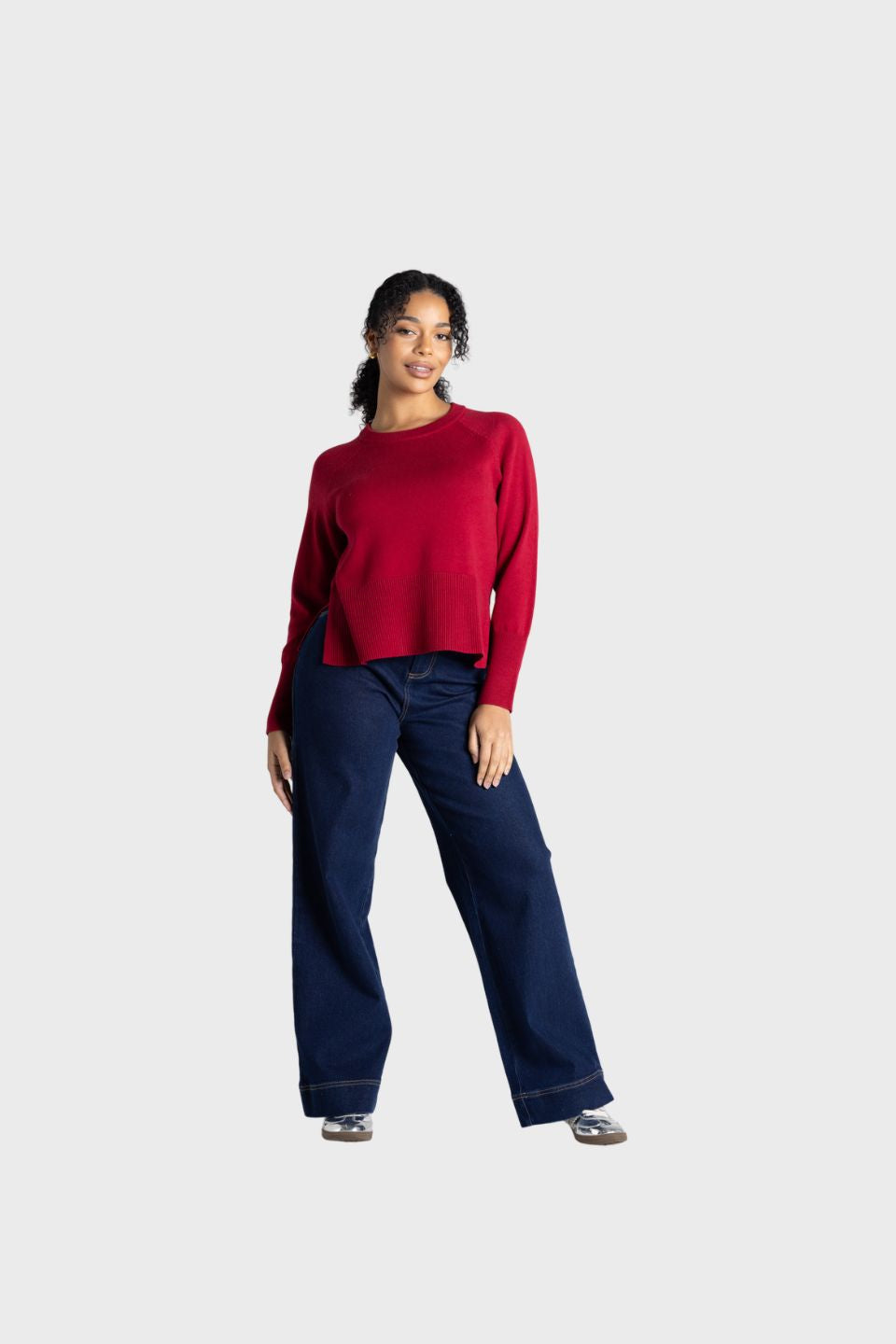 Crew Neck Basic Sweater