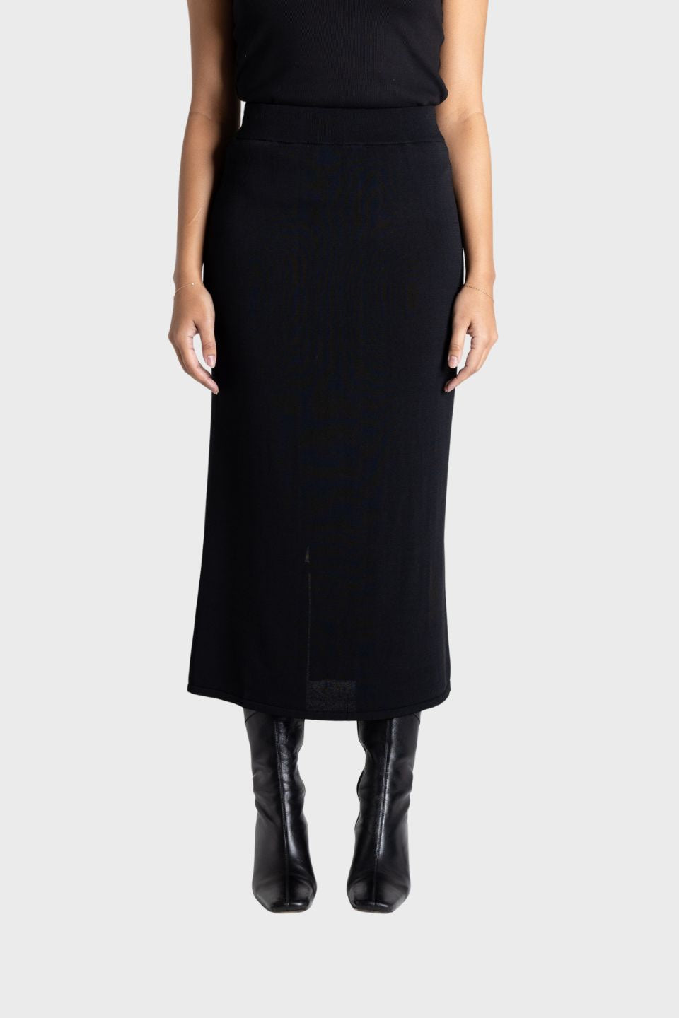Milano Knit Long Skirt