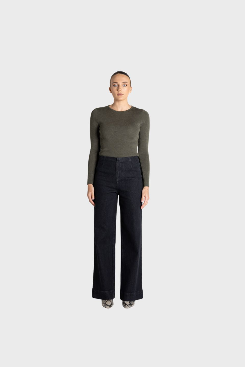 Denim Boot Leg Jean