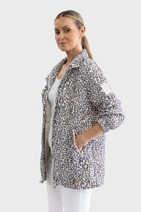 Leopard Spray Jacket