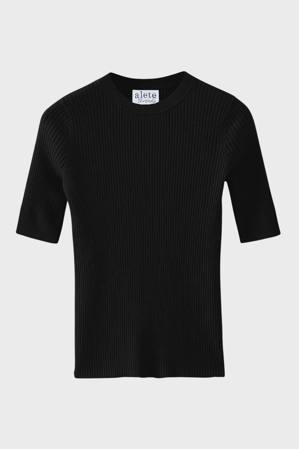 Vespa Ribbed SS Crew