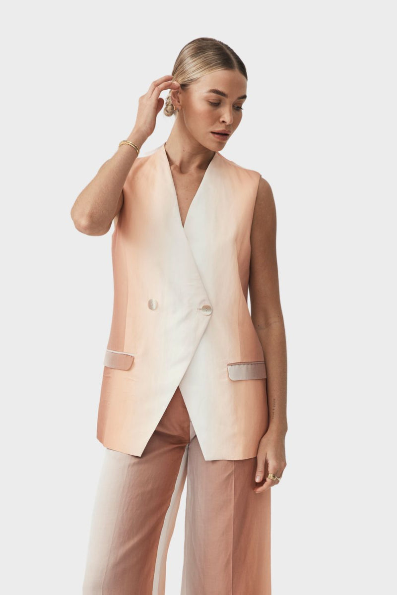 Zara Stripe Suiting Vest