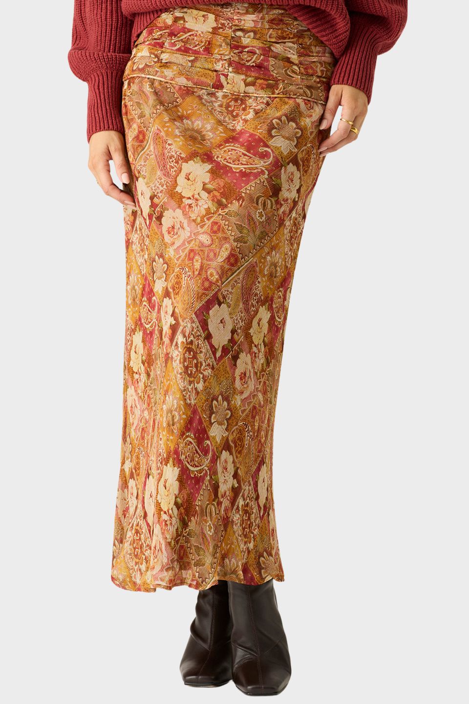 Morgan Print Skirt