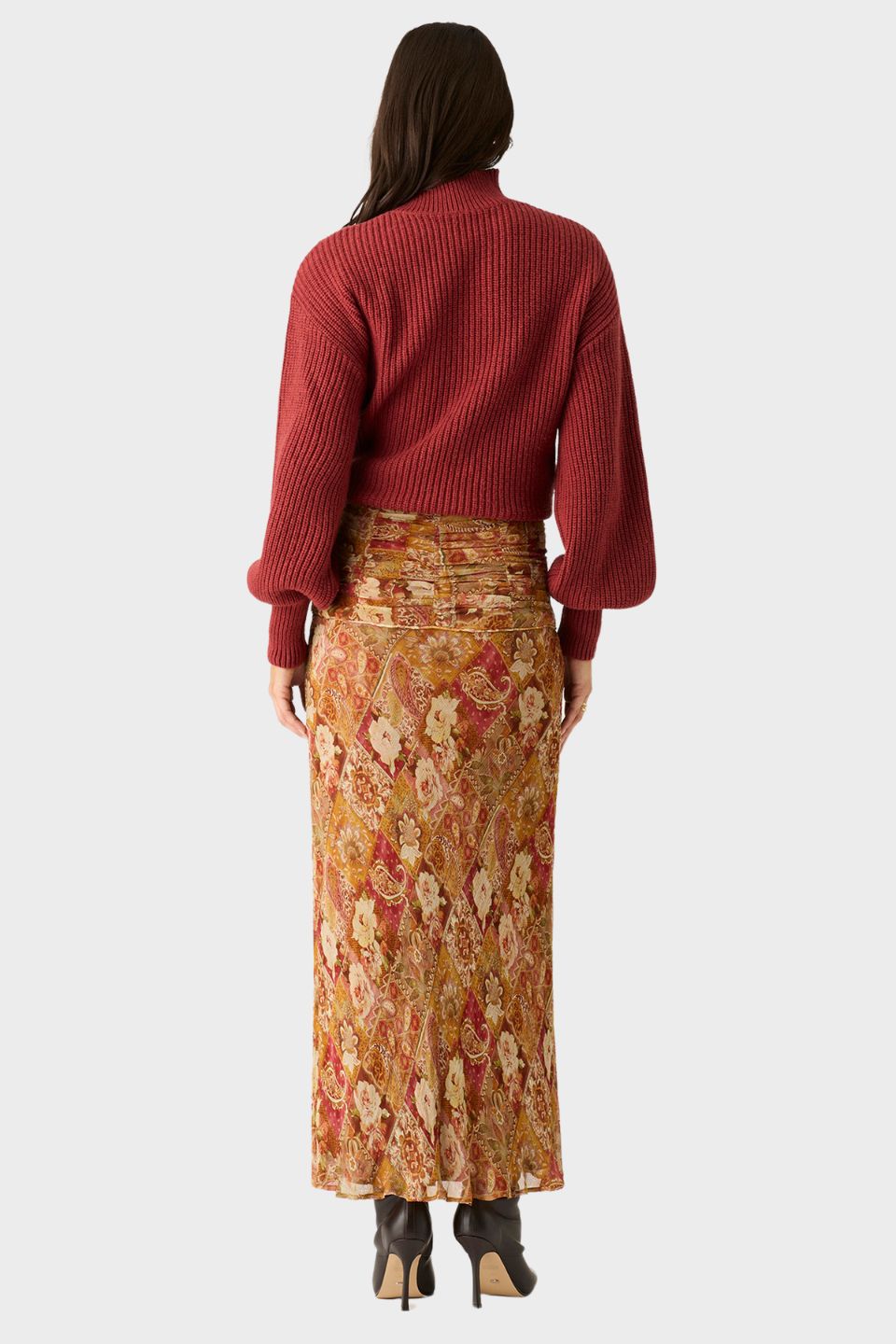 Morgan Print Skirt