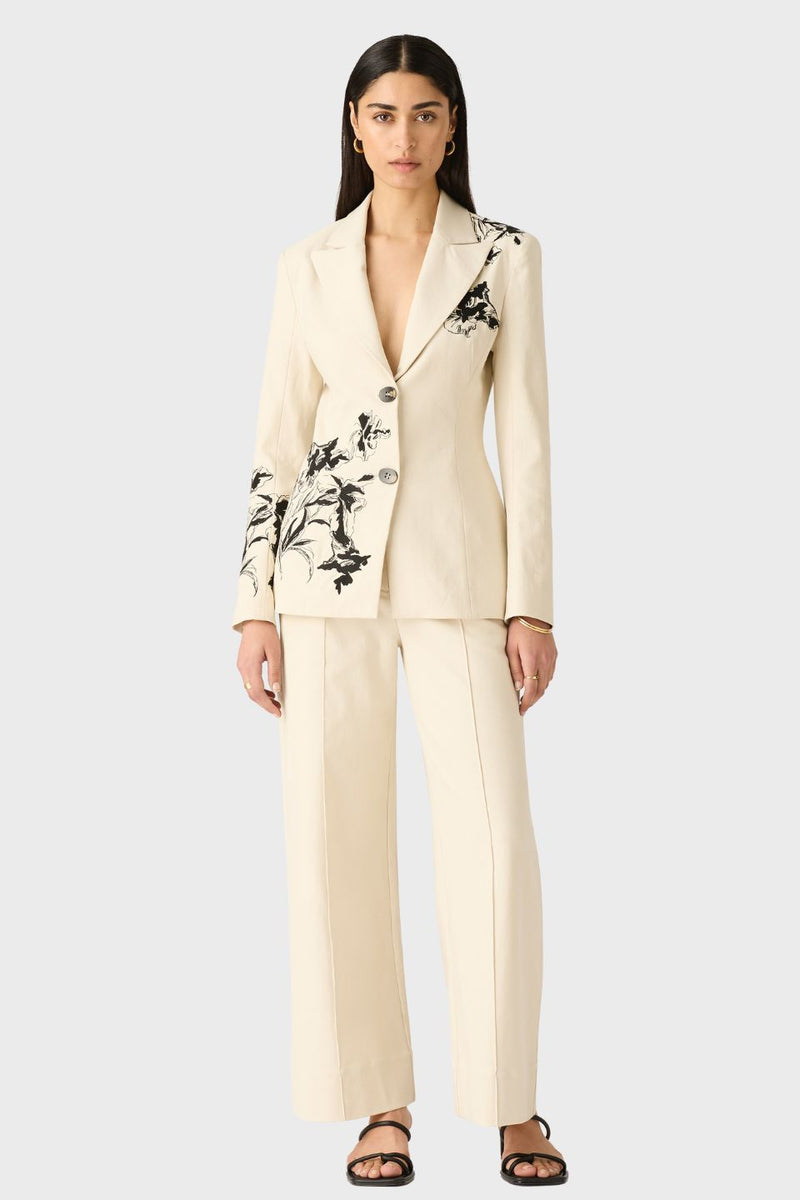Lis Embroidery Blazer