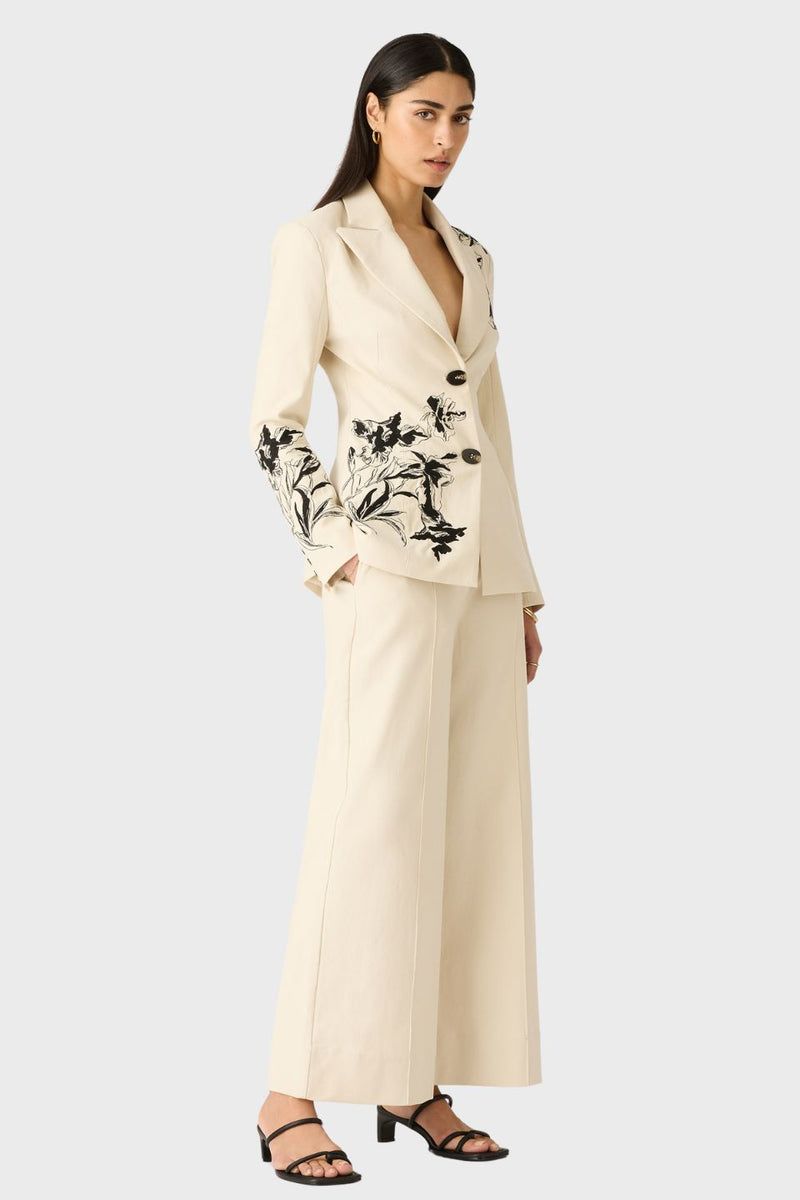 Lis Embroidery Blazer