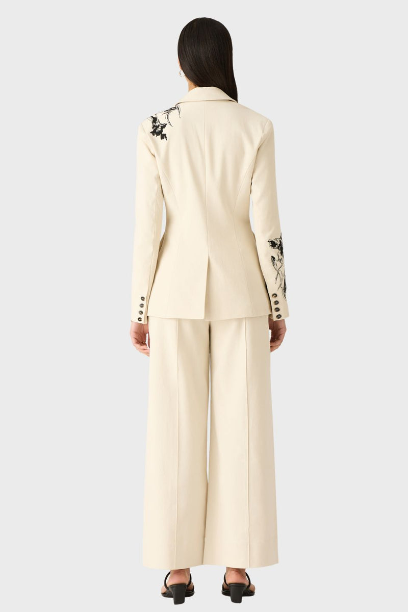 Lis Embroidery Blazer