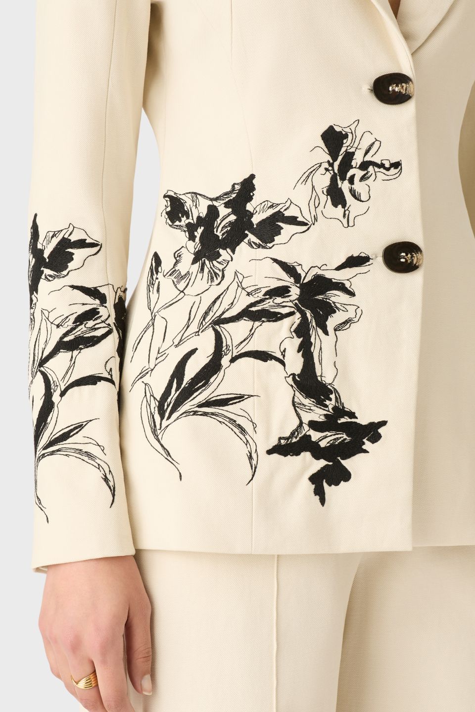 Lis Embroidery Blazer