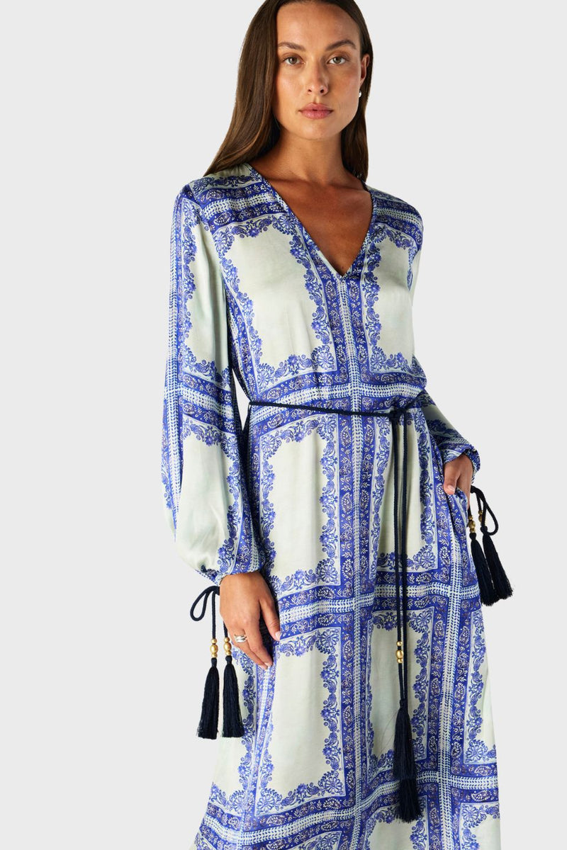 Jordi Long Sleeve Maxi Dress