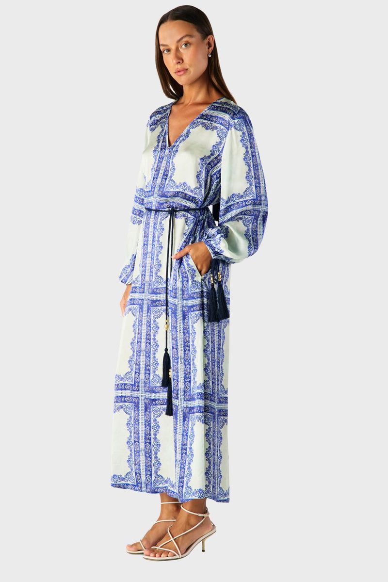 Jordi Long Sleeve Maxi Dress
