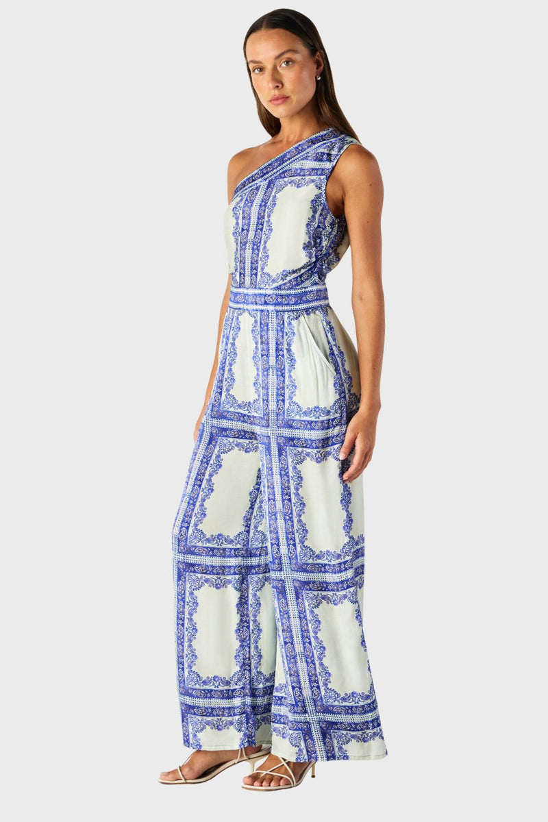 Jordi One Shoulder Jumpsuit