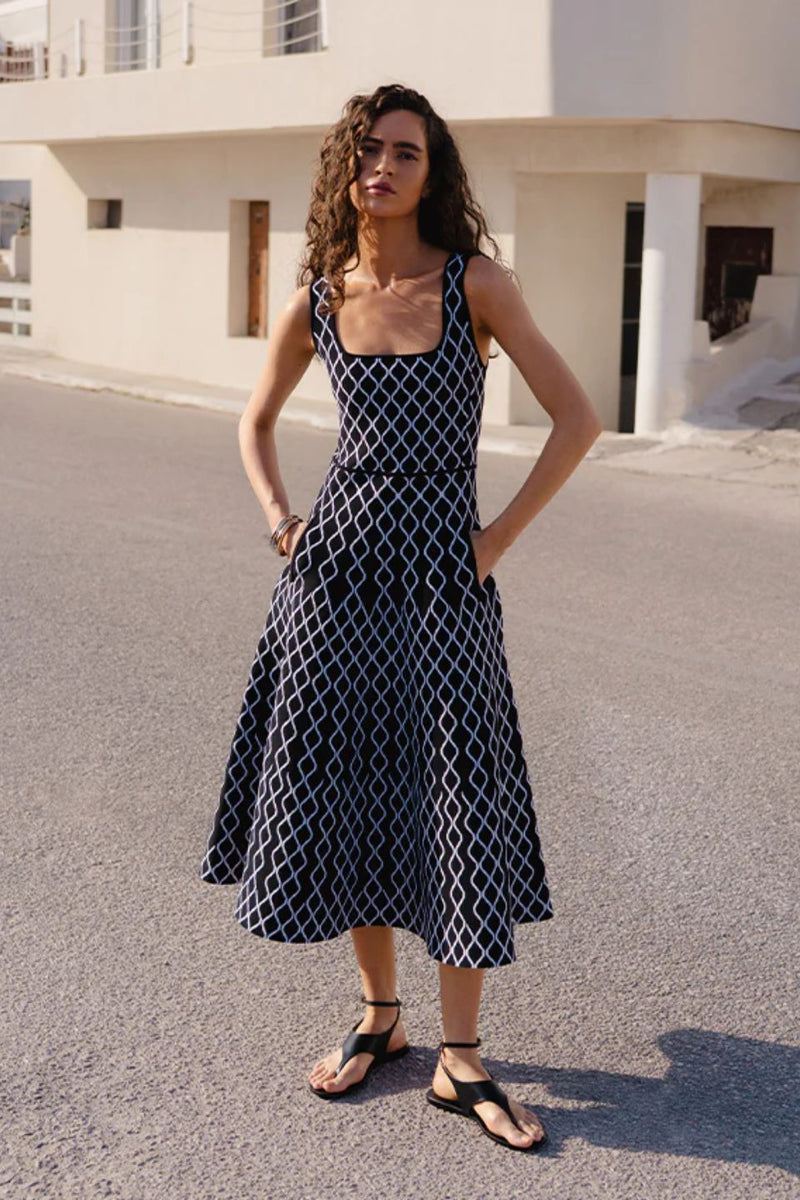 Tropea Knit Midi Dress