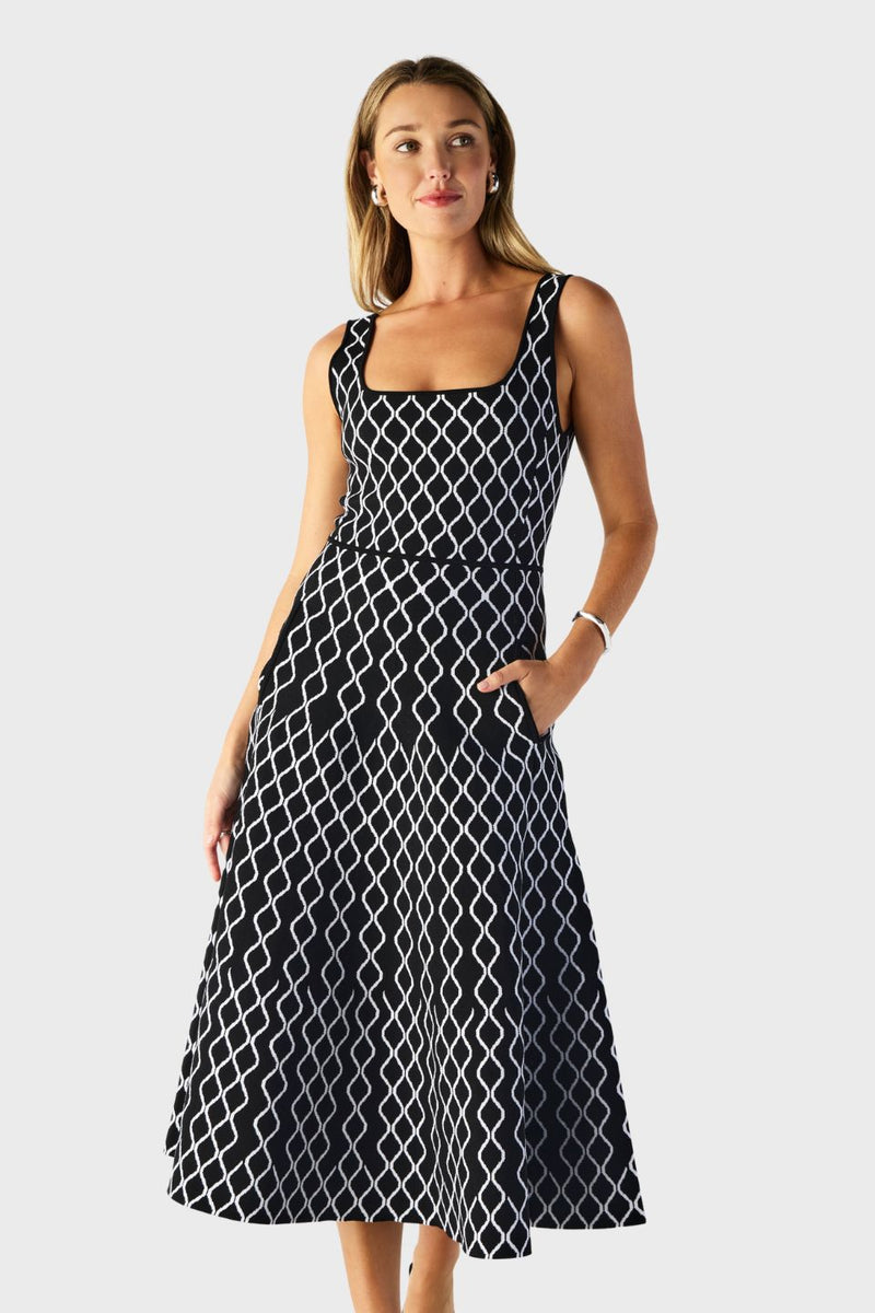 Tropea Knit Midi Dress