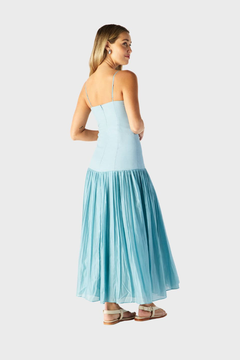 Serafina Linen Maxi Dress