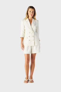 Serafina Linen Blazer