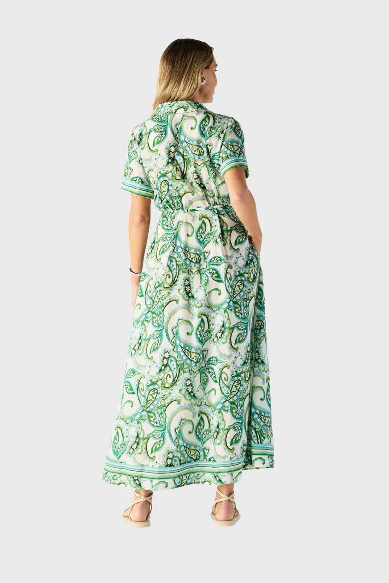 Tara Print Shirt Dress