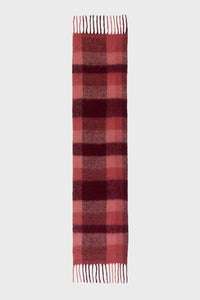 Lumi Plaid Chunky Wool Mohair Scarf