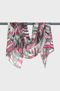 Jumble Silk Digi Print Oblong Scarf