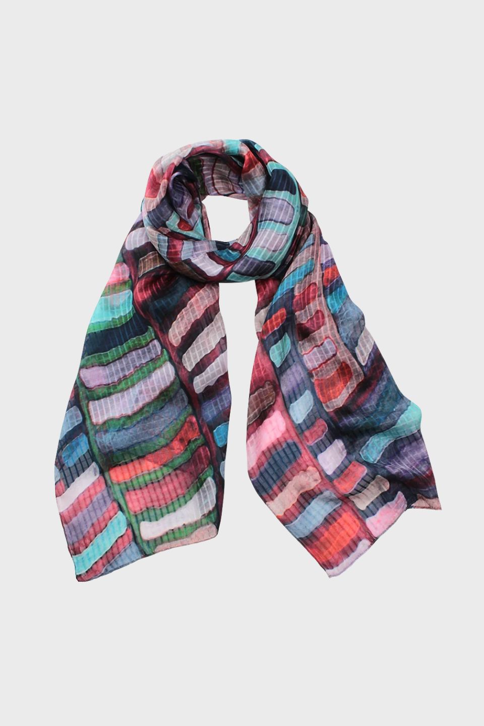 Jumble Silk Digi Print Oblong Scarf