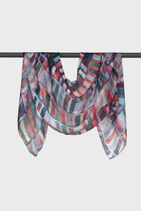Jumble Silk Digi Print Oblong Scarf