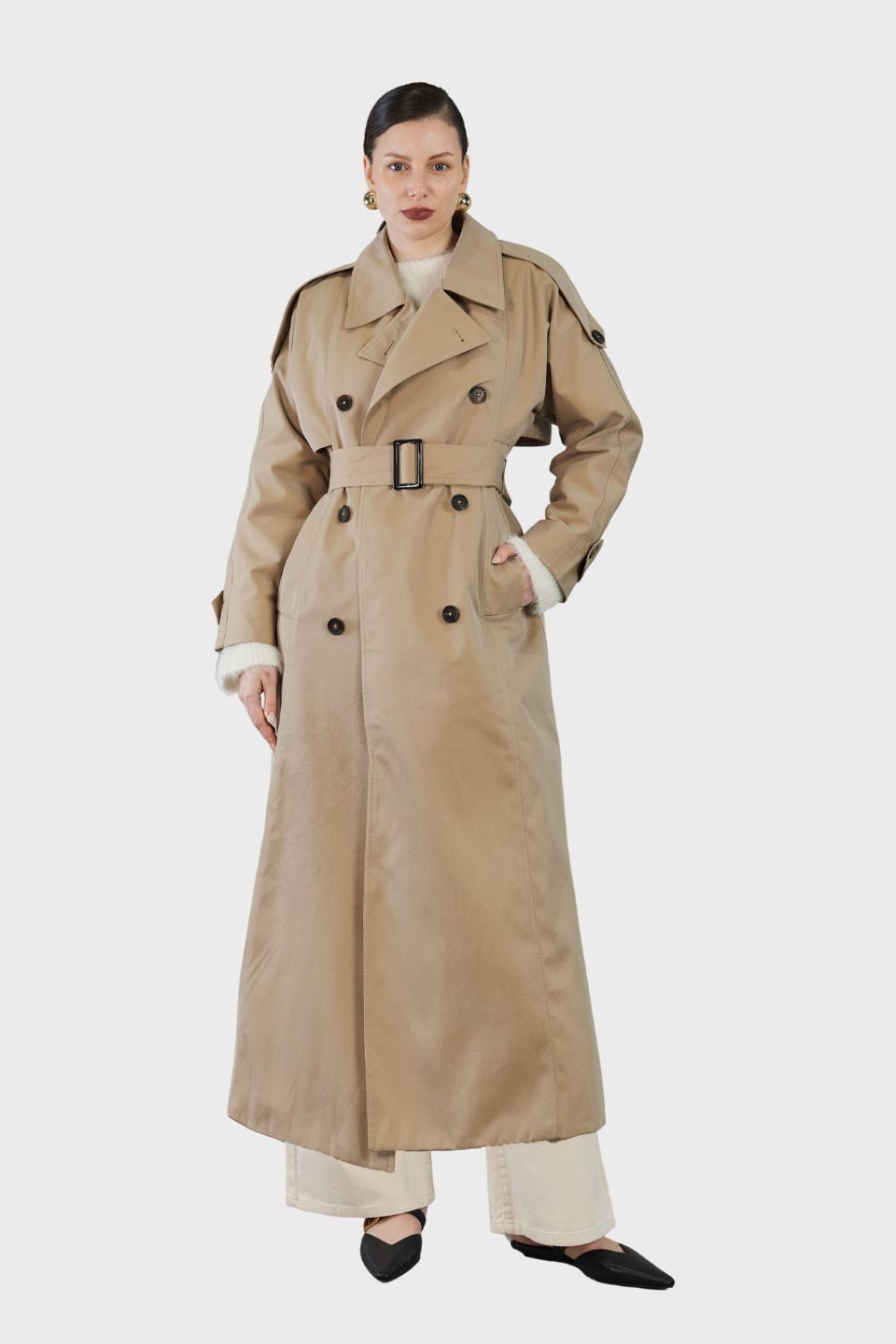 Abigail Oversized Trench Coat