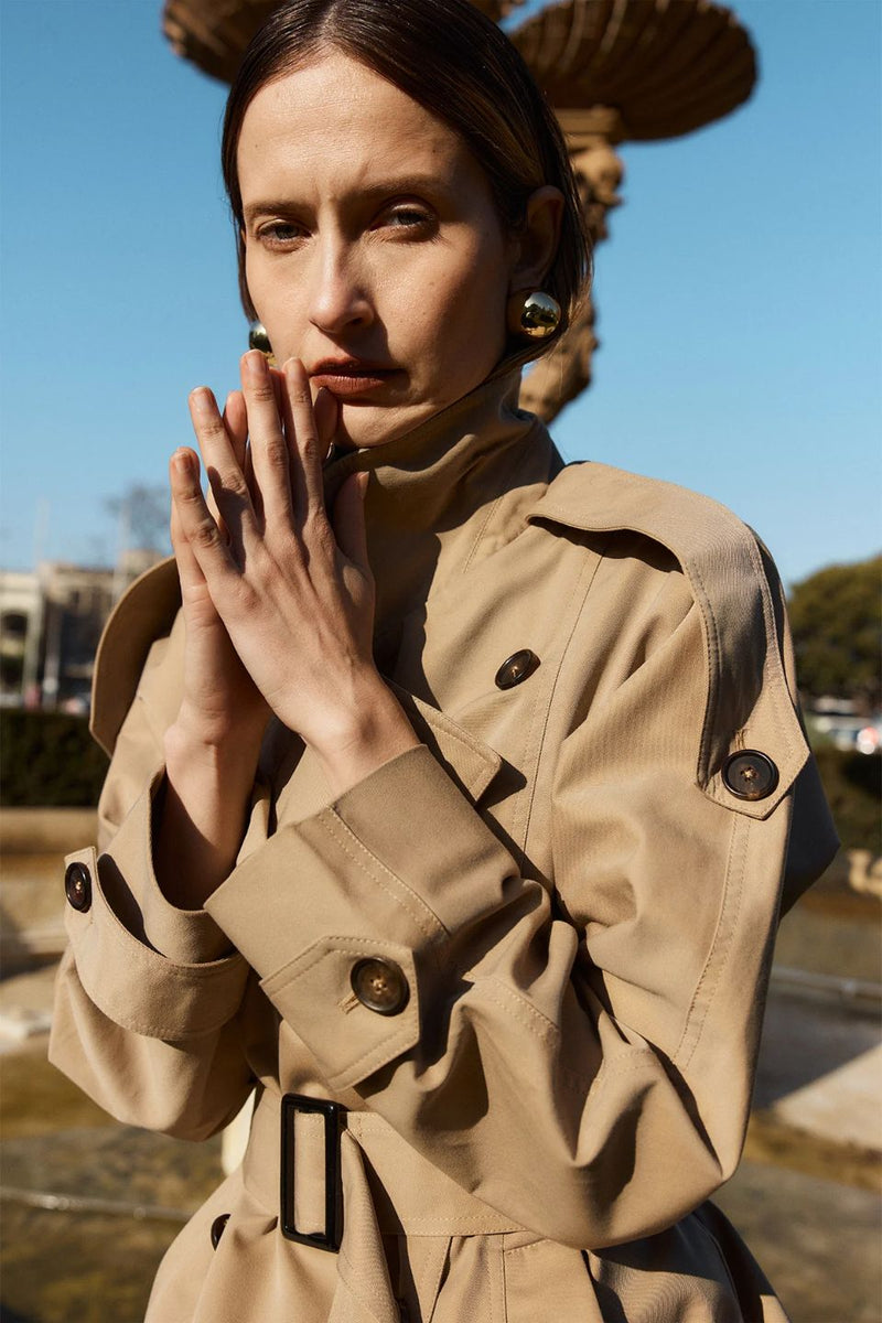 Abigail Oversized Trench Coat