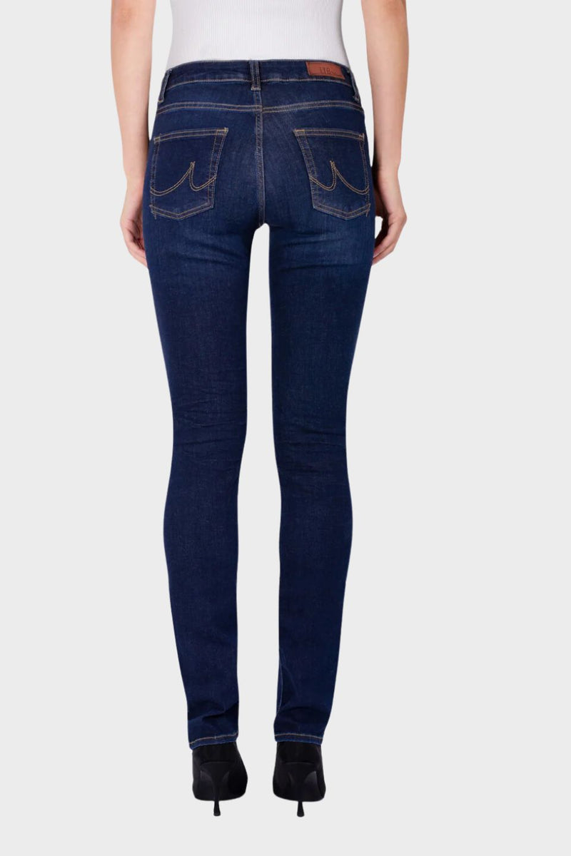 Straight Aspen Mid Rise Jeans - Sian