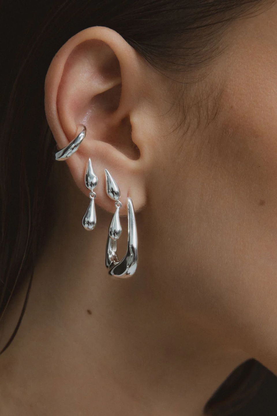 Double Droplet Studs