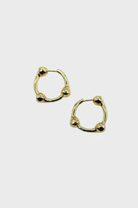 Hammered Ball Hoops - Large