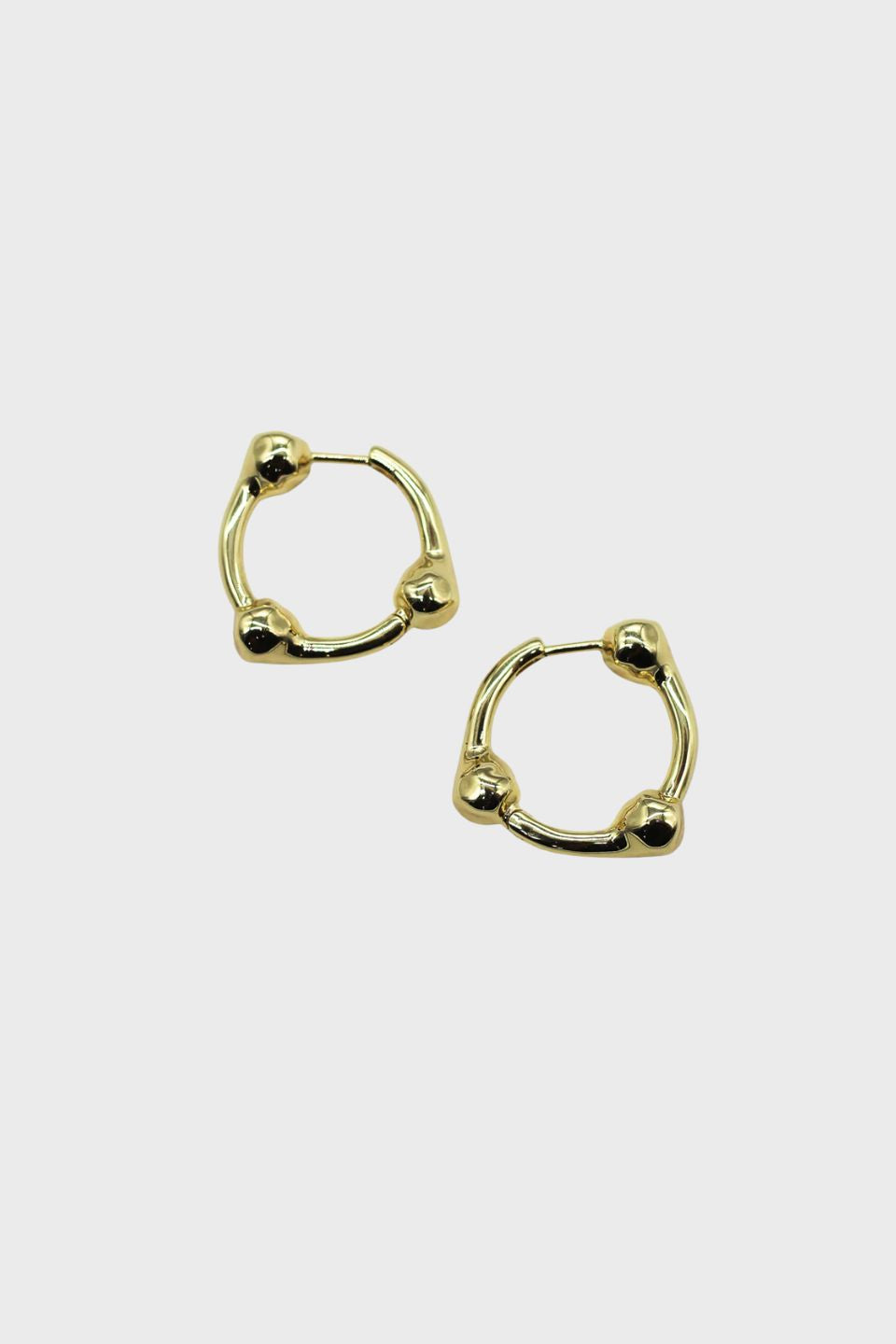 Hammered Ball Hoops - Large