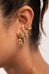 Everything Lobe Earring - Gold