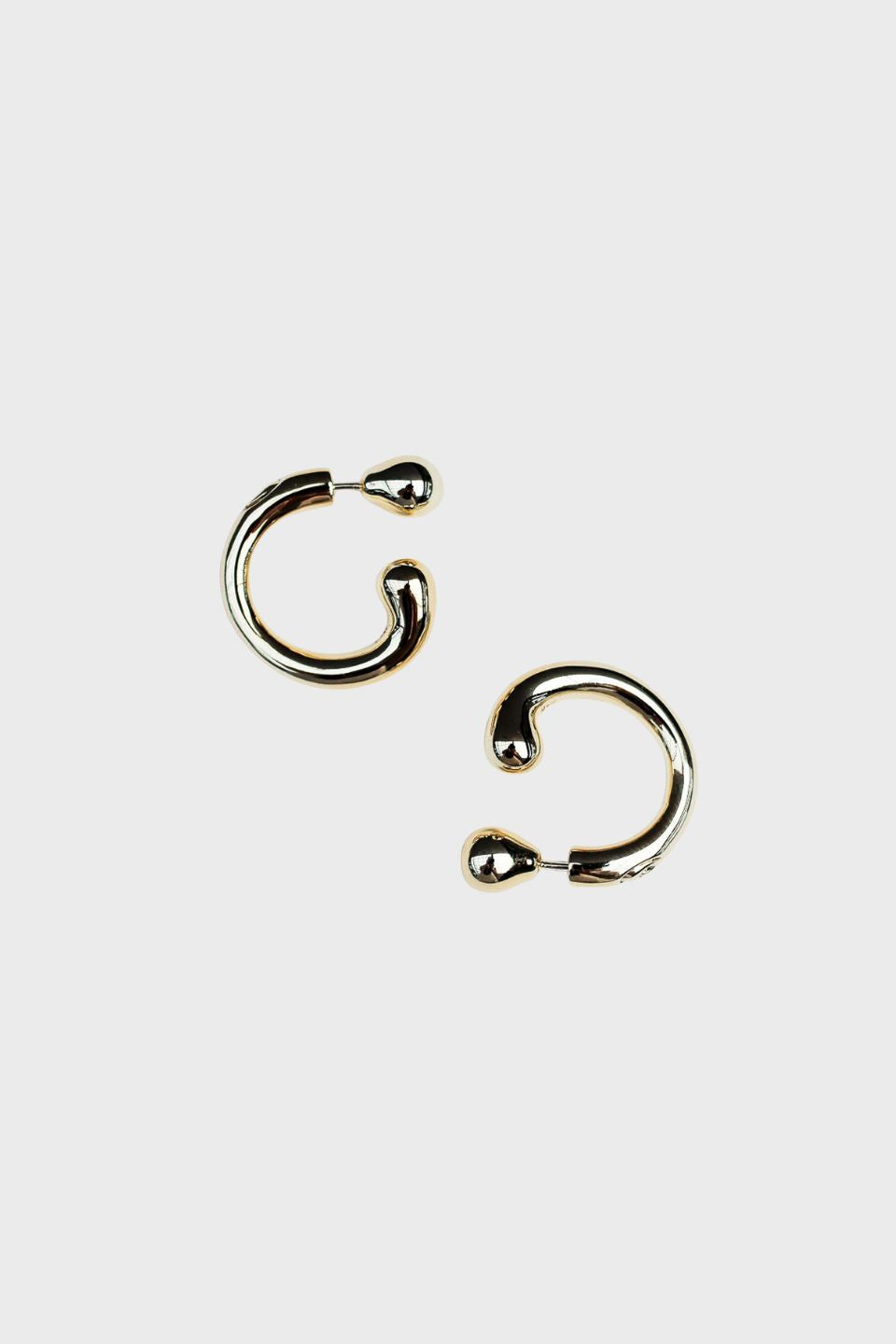 Reversed Hoops - Gold