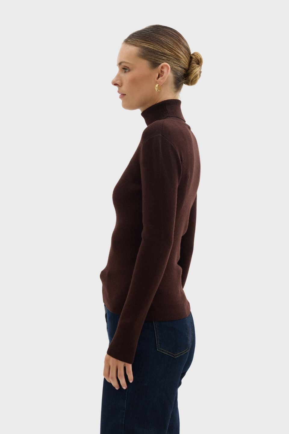 Wool Roll Neck